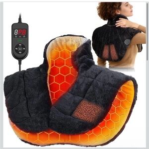 New weighted Heated Neck and Shoulder Wrap